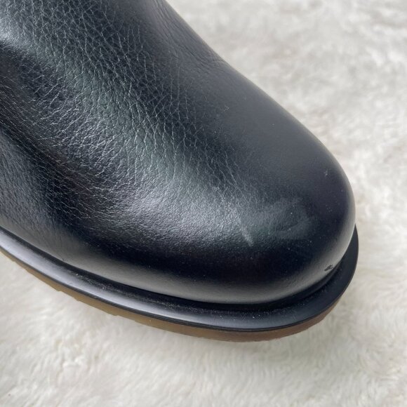 Dr. Martens Men's Black Leather Rocco Ankle Boot Buckle Shoes Size 12M - Picture 12 of 13